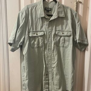Outdoor Life Men's Light Green Casual Shirt